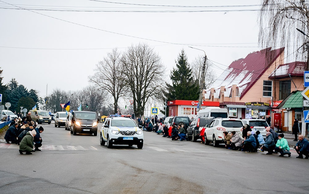 Кагарлик прощається з воїном Сергієм Присяжним