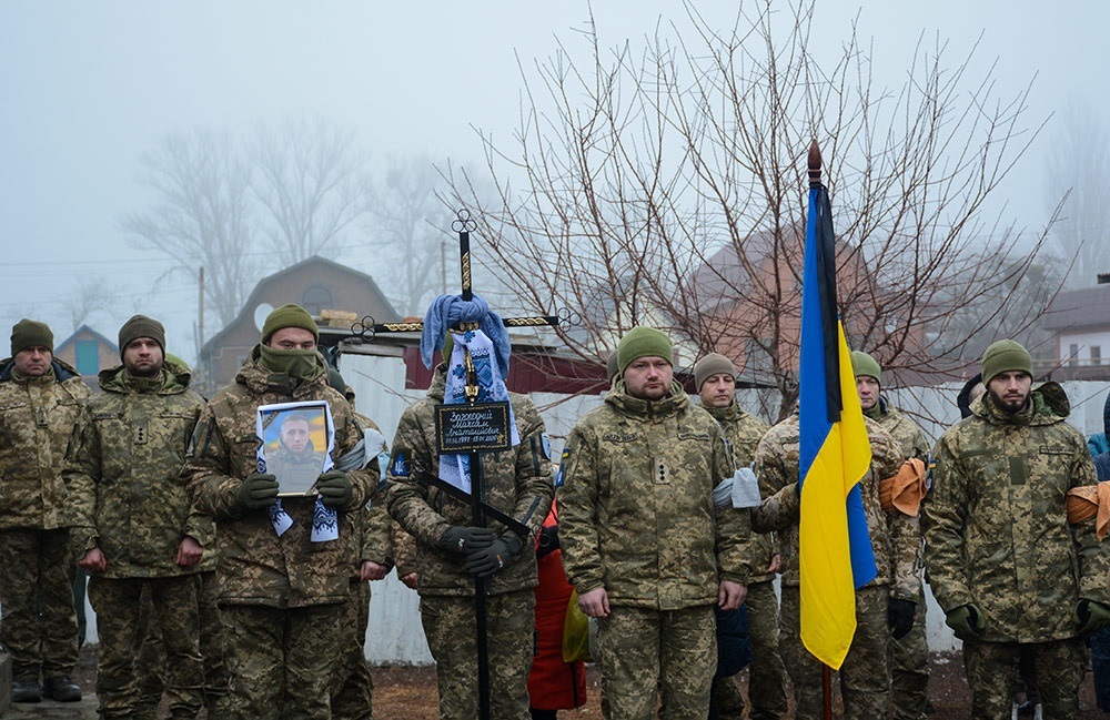 У Кагарлику провели в останню путь воїна Максима Загороднього 2