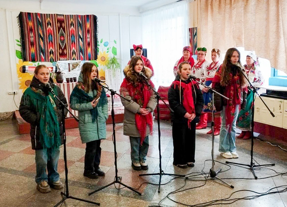 Під час благодійних концерту та ярмарку в селі Слобода на Кагарличині