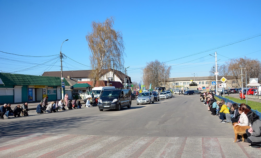 Кагарлик прощається із воїном Ігорем Колошою