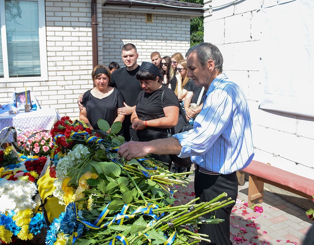 У Кагарлику провели в останню путь воїна Володимира Кравчука