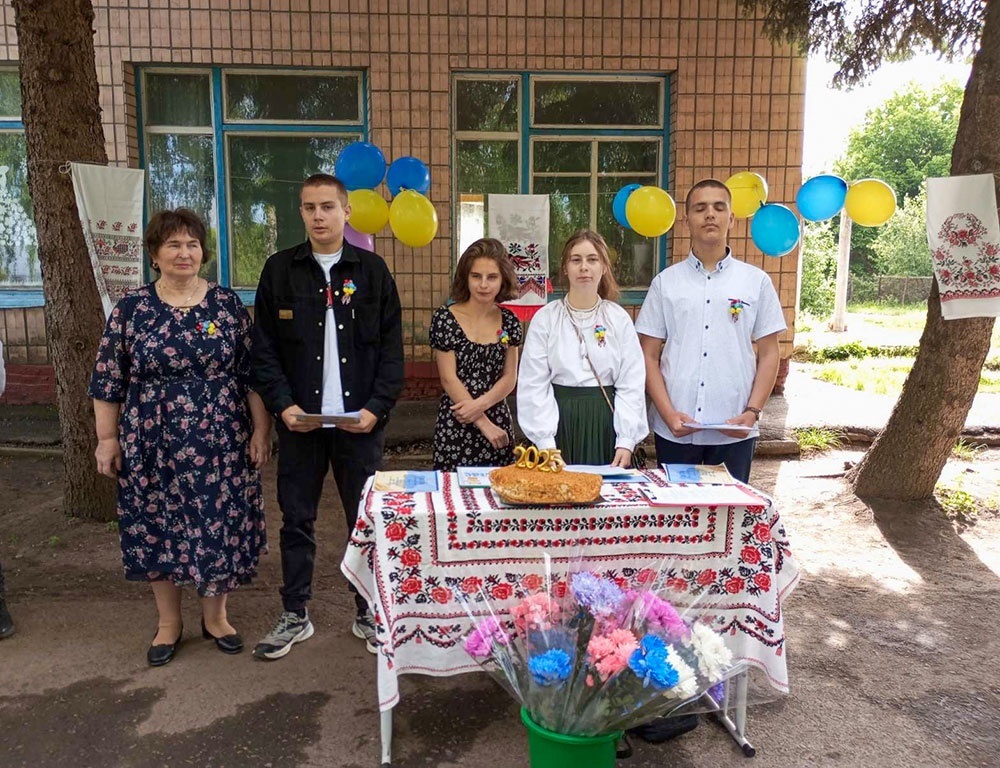 Під час випуску в Піївському ліцеї «Ерудит»