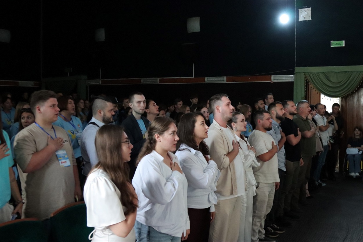 Відкриття форуму «Молодь тут» в Гостомелі на Київщині