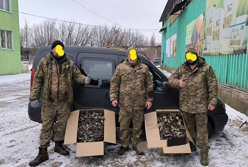26 січня було сплетено 106-ту сітку - маскувальні засоби одразу поїхали на фронт