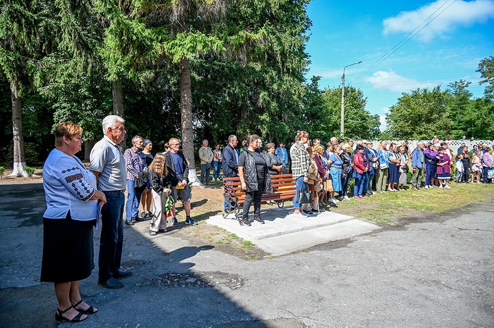 У Халчі відкрили Алею Слави та меморіальні дошки загиблим Героям-землякам 6