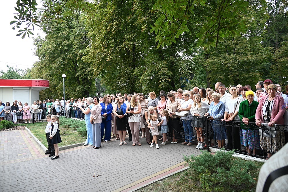 Свято Першого дзвоника у Кагарлицькому ліцеї №1. 2025 рік