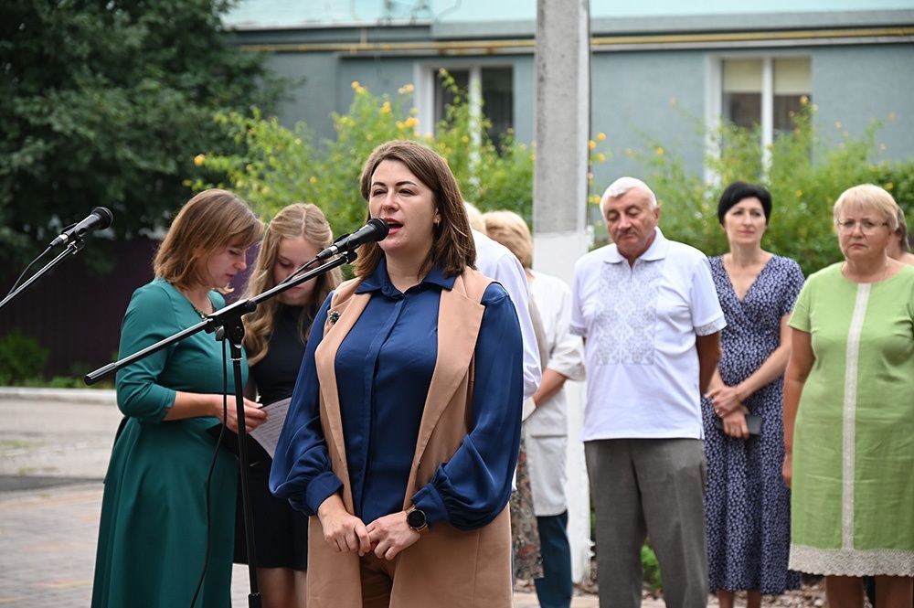 Свято Першого дзвоника у Кагарлицькому ліцеї №1. 2025 рік