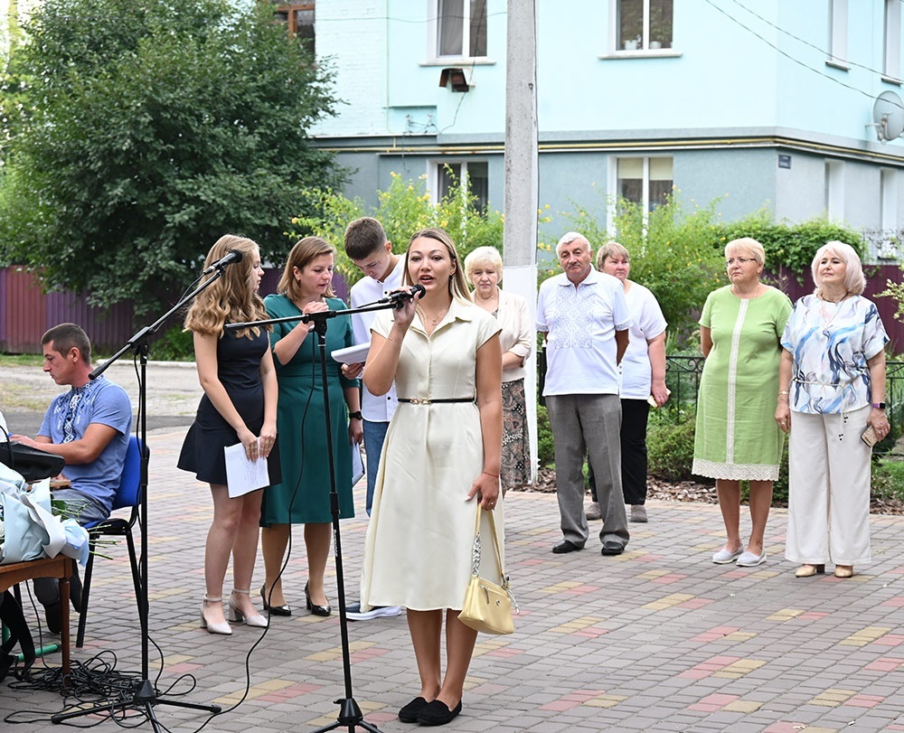 Свято Першого дзвоника у Кагарлицькому ліцеї №1. 2025 рік