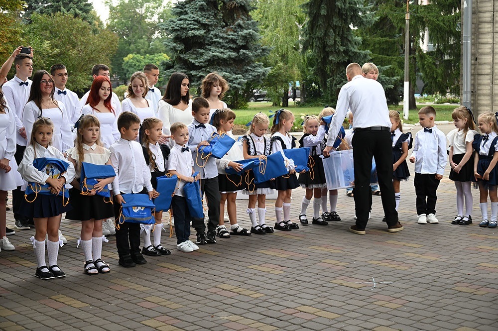Свято Першого дзвоника у Кагарлицькому ліцеї №1. 2025 рік