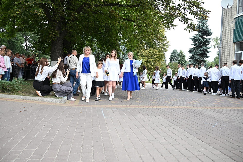 Свято Першого дзвоника у Кагарлицькому ліцеї №1. 2025 рік