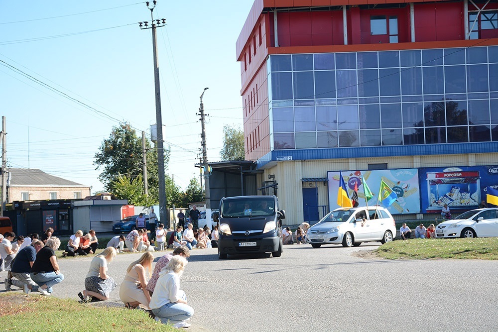 Кагарлик прощається із воїном Володимиром Семененком