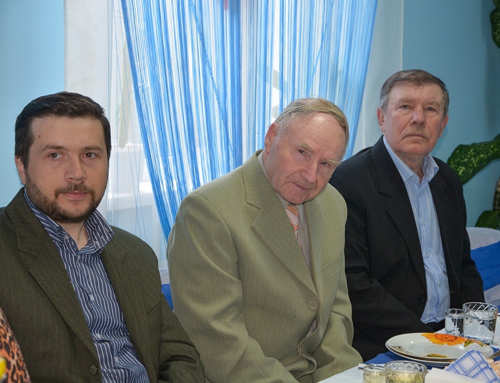 На ювілеях "Вісника Кгарличчини" Борис Дегтярьов був бажаним гостем