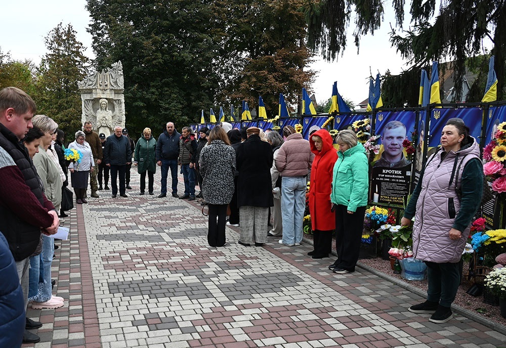 Відкриття банерів на Алеї Слави вКагарлику 1 жовтня 2025 - 4