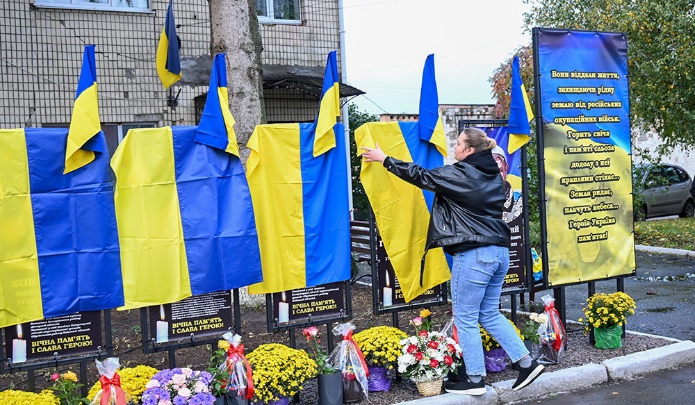 У селі Горохуватка на Кагарличчині відкрили Алею Слави та Пам'яті 4