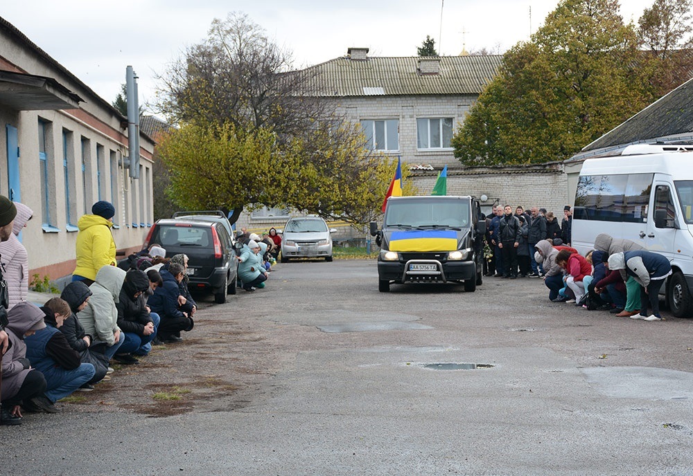 Кагарлик прощається із воїном Станіславом Кулініченком