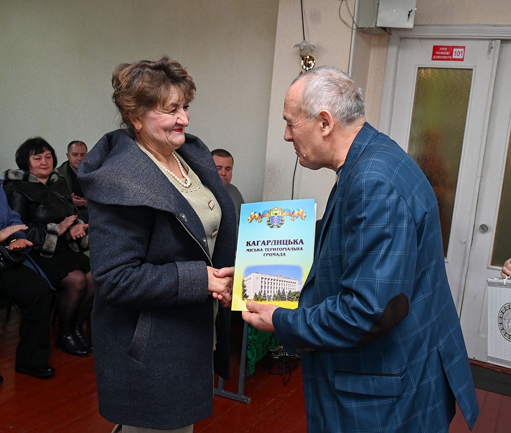 Урочисте вручення Подяк міським головою Олександром Панютою кращим аграріям Кагарличчини - 2