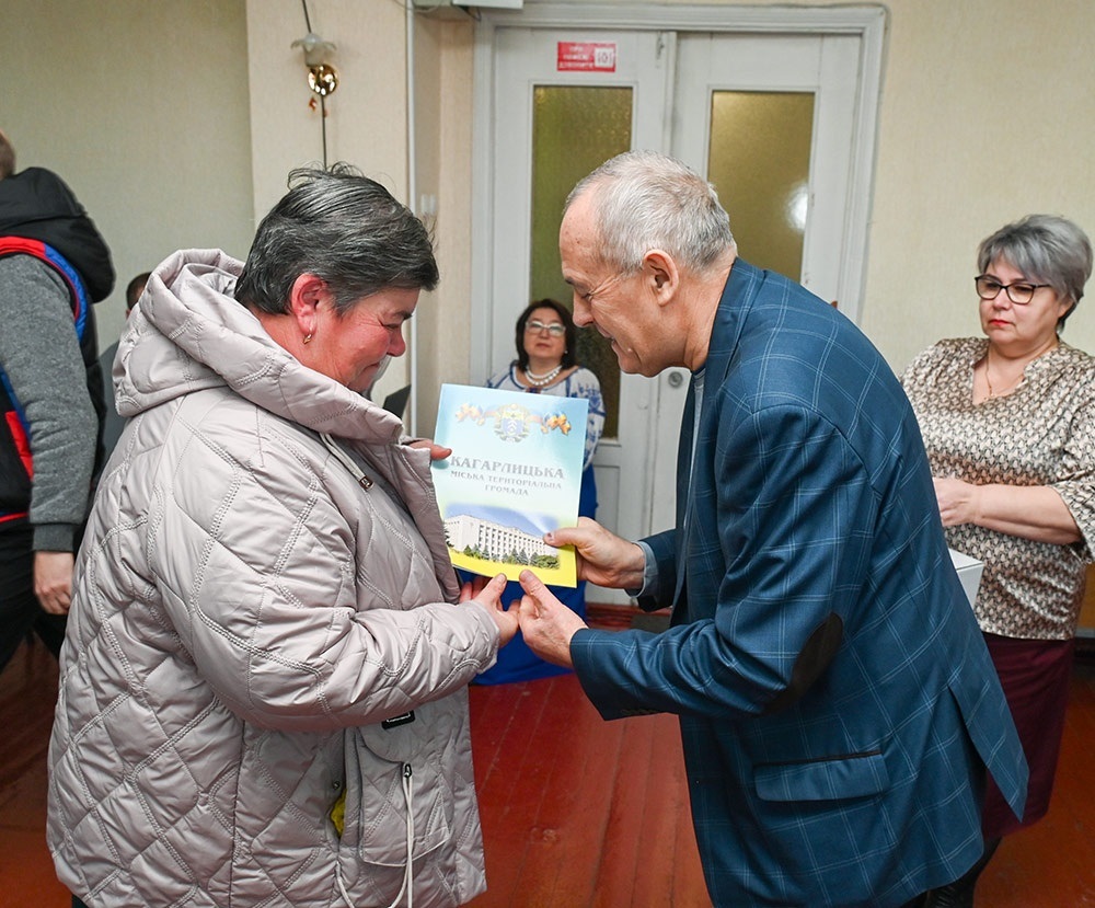 Урочисте вручення Подяк міським головою Олександром Панютою кращим аграріям Кагарличчини - 5