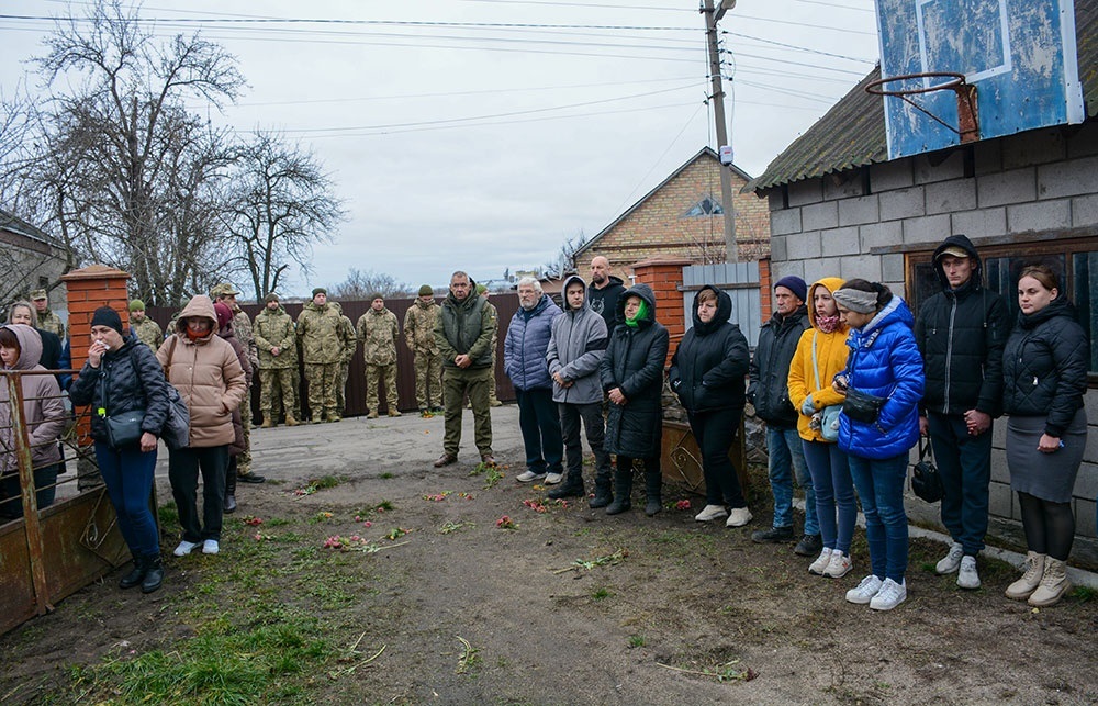 У Кагарлику провели в останню путь воїна Олексія Яценка - 4