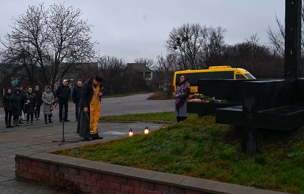 Вшанування жертв голодоморів у Кагарлику 22 листопада 2025 року - 4