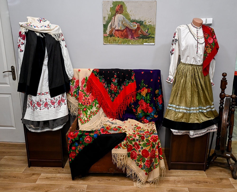 Фрагмент експозиції в музеї в Кагарлику