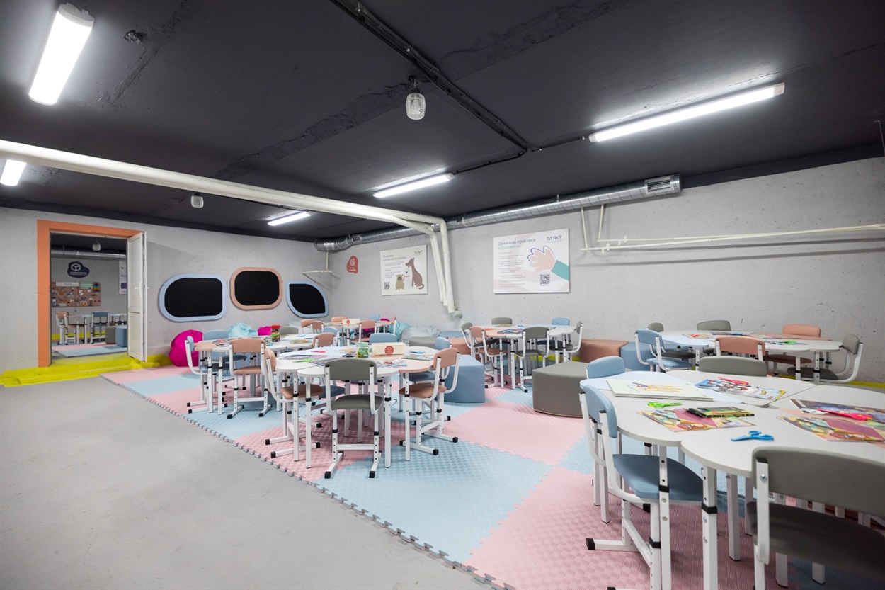 Оновлене за підтримки Фундації Олени Зеленської та партнерів укриття вКагарлицькоум ліцеї №3 - 2