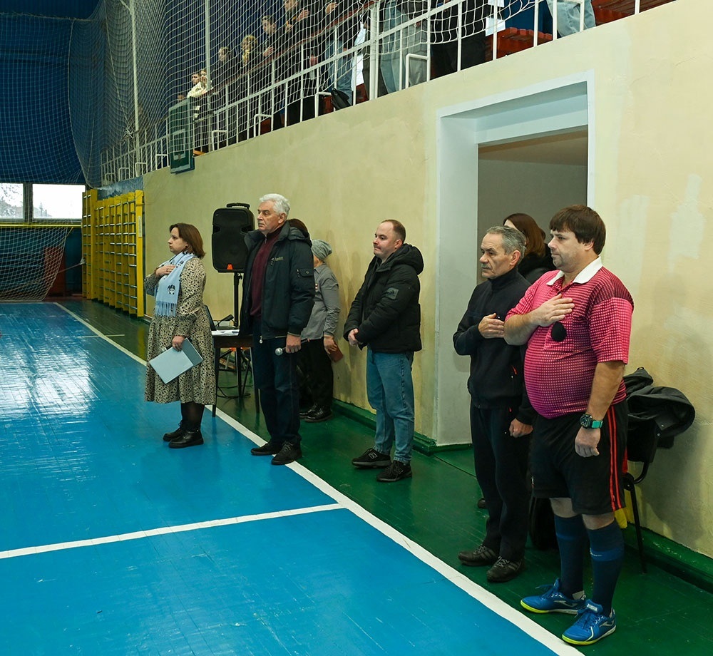 Відкриття турніру із футзалу в рамках змагань "Пліч-о-пліч" в Кагарлику