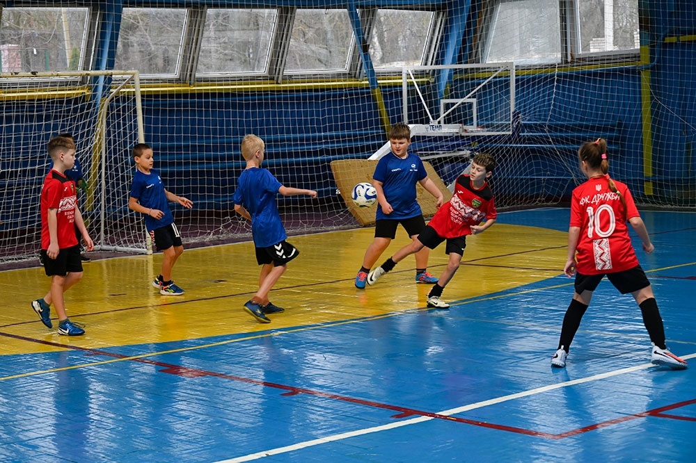 Фрагмент гри - футзал в Кагарлику