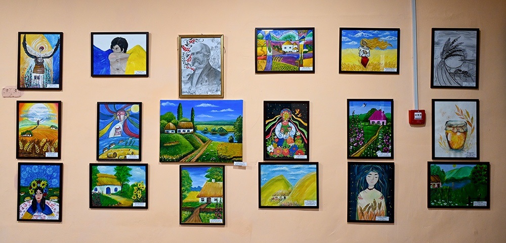 Конкурсні роботи вихованців художнього відділення Кагарлицької школи мистецтв