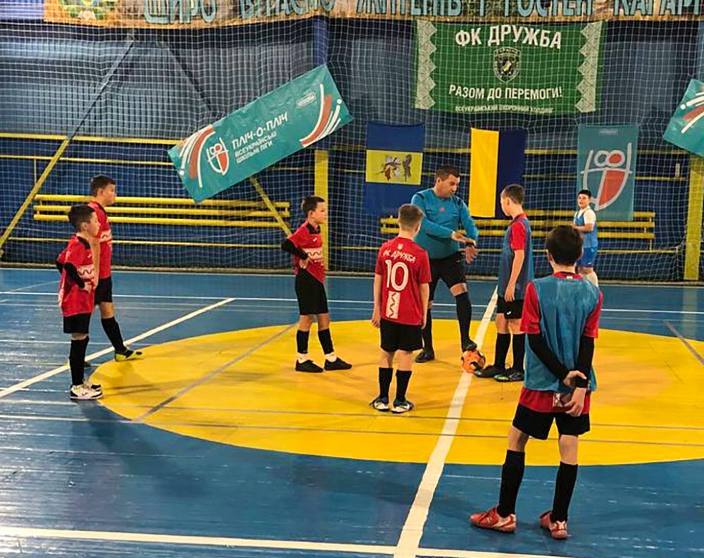 Фрагмент турніру з футзалу у Кагарлику