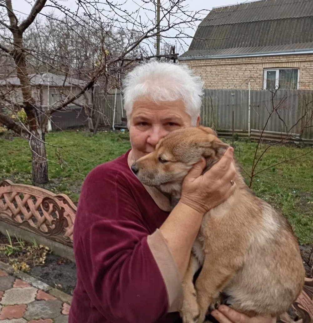 А це та сама Кнопка. Вона теж знайшла собі родину у Кагарлику