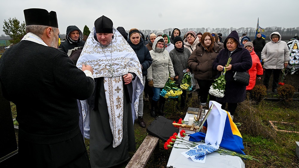 У Кагарлику провели в останню путь воїна Євгенія Павлова - 8