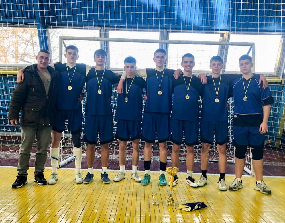 Переможці турніру - команда Кагарлицького ліцею №1 ім. Василя Мамія