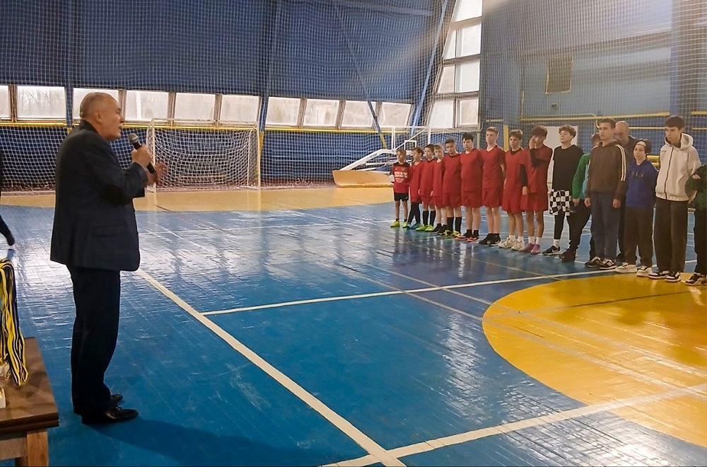 Учасників змагань вітає Кагарлицький міський голова Олександр Панюта