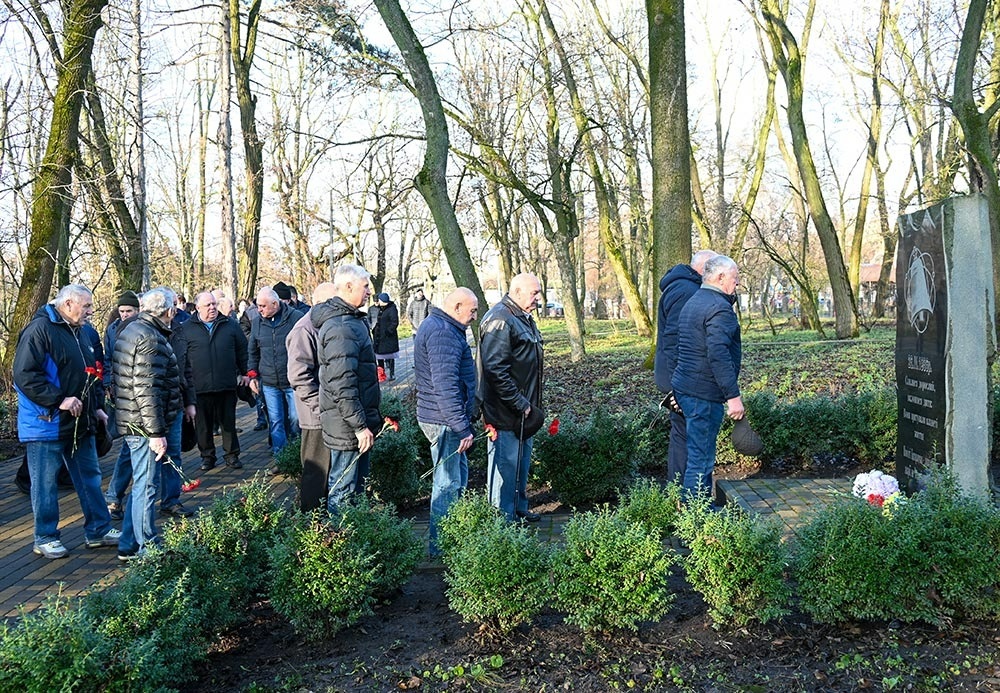 Урочистості в Кагарлику до Дня вшанування учасників ліквідації наслідків аварії на Чорнобильській АЕС