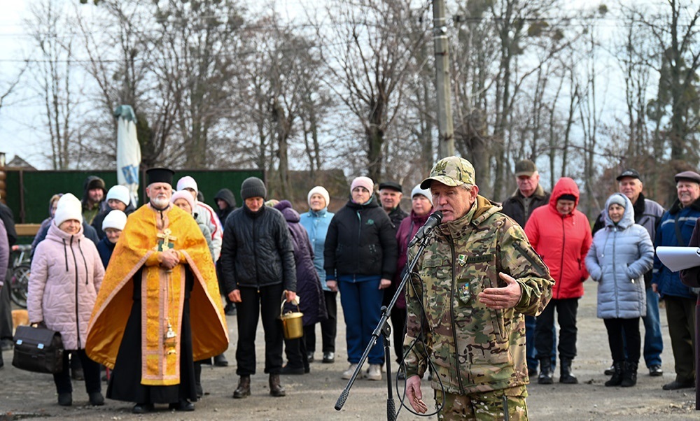 Відкриття Алеї Слави в селі Черняхів на Кагарличчині - 10