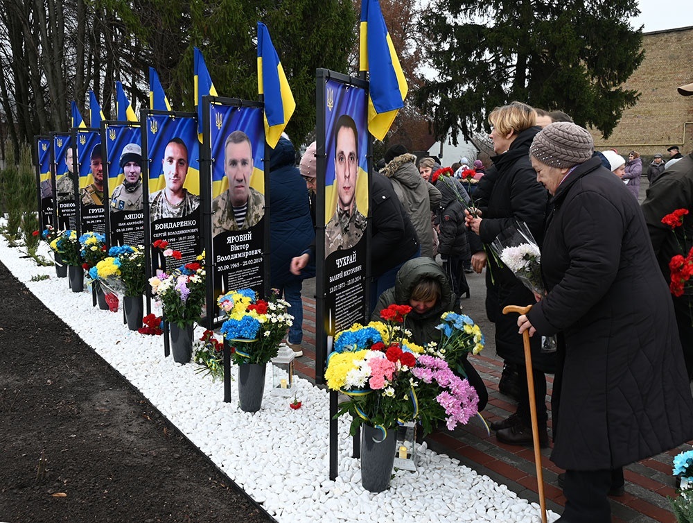 Відкриття Алеї Слави в селі Черняхів на Кагарличчині - 13