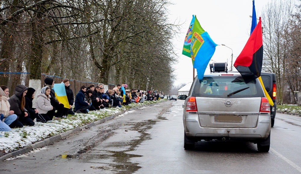 Кагарлик прощається із воїном Андрієм Рибаком - 3
