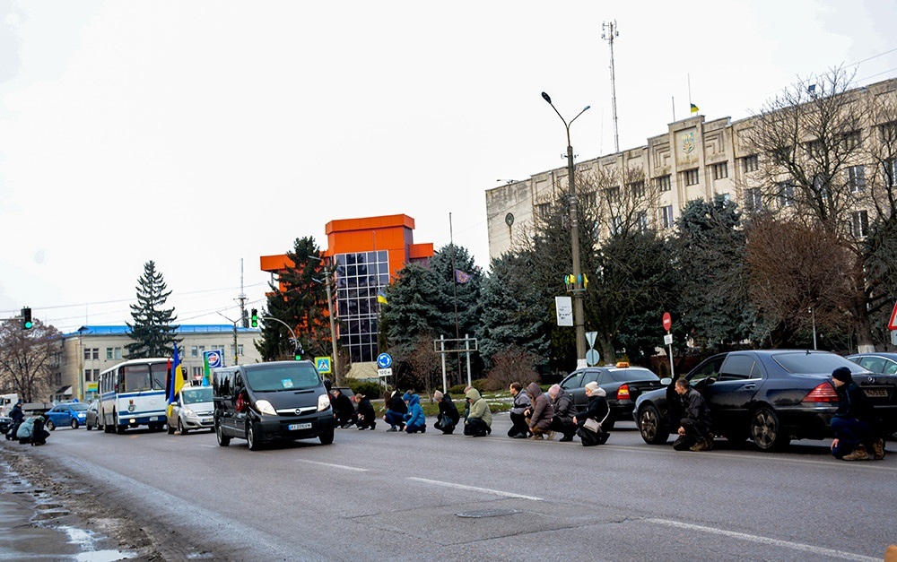 Кагарлик прощається із воїном Андрієм Рибаком - 4