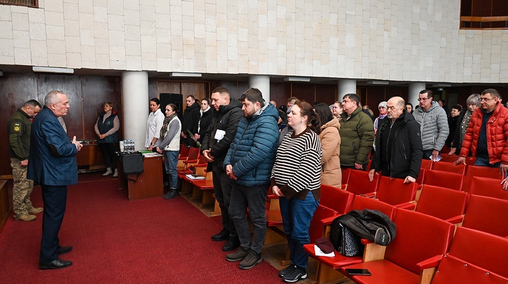 Вручення посмертних державних нагород та відзнак рідним загиблих воїнів у Кагарлику - 2