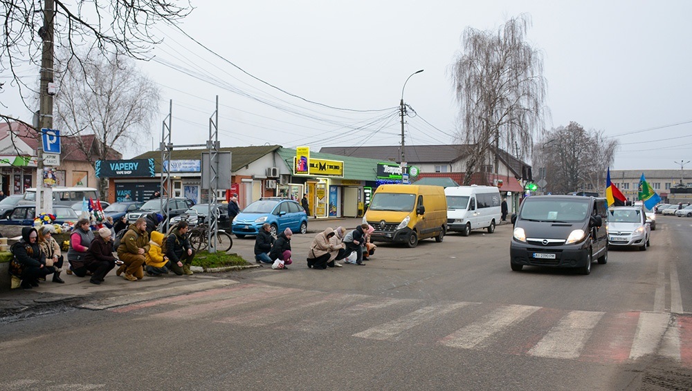 Кагарлик прощається із воїном Ярославом Грушком