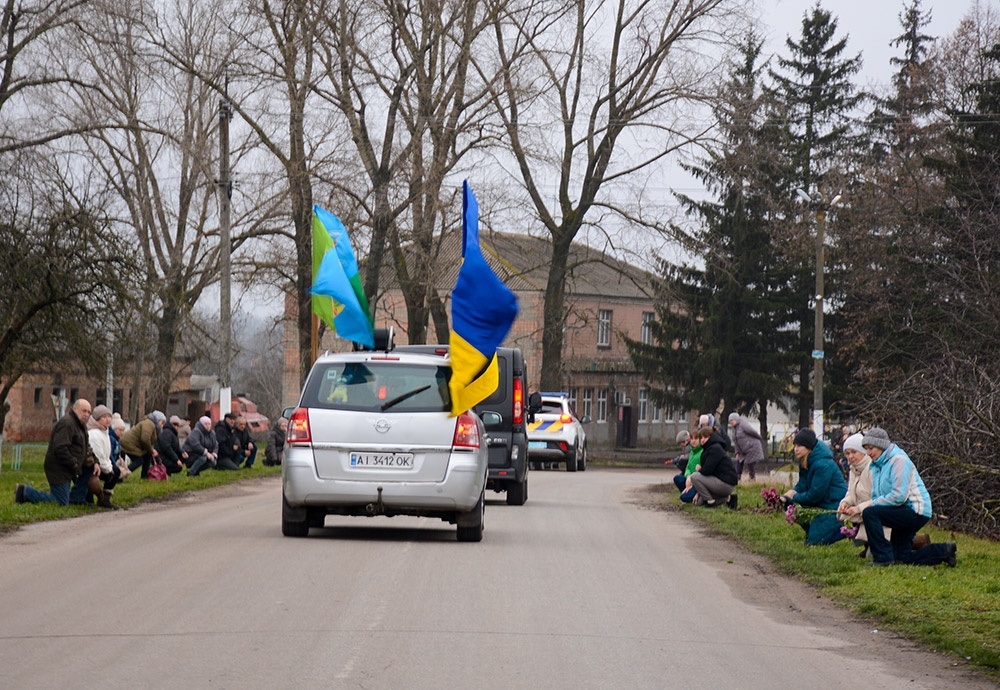 Зелений Яр зустрічає воїна Ярослава Грушка