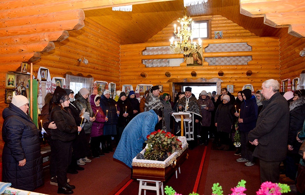 У Зеленому Яру провели в останню путь воїна Ярослава Грушка