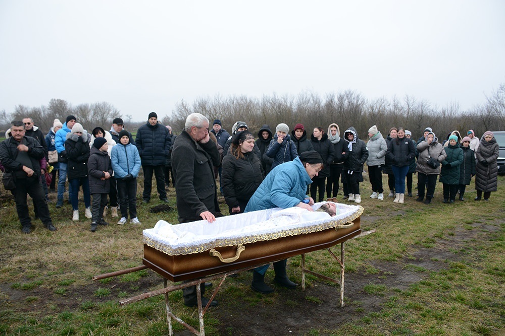 У Зеленому Яру провели в останню путь воїна Ярослава Грушка