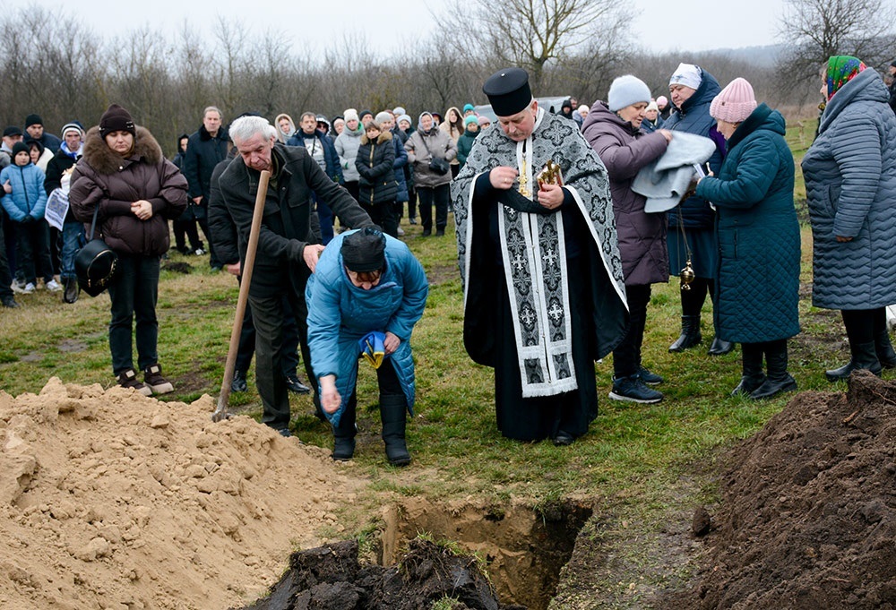 У Зеленому Яру провели в останню путь воїна Ярослава Грушка