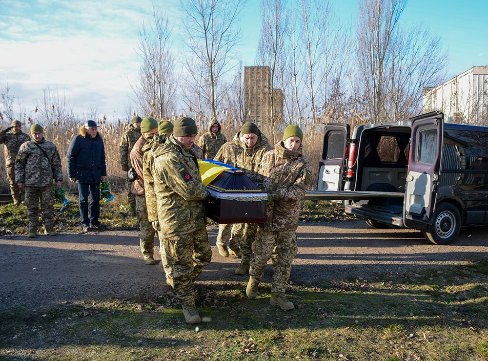 Кагарлик прощається із воїном Юрієм Тригубом - 4