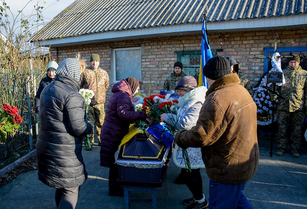 Кагарлик прощається із воїном Юрієм Тригубом - 5