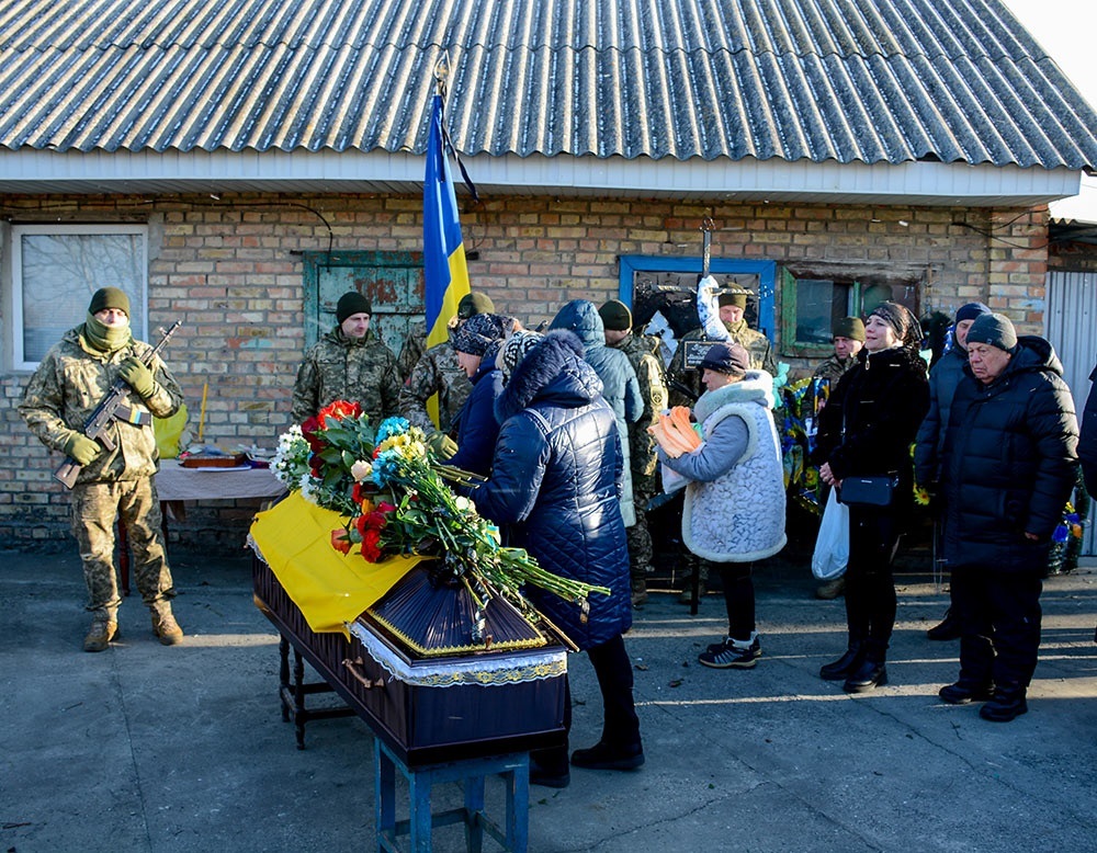 Кагарлик прощається із воїном Юрієм Тригубом - 6