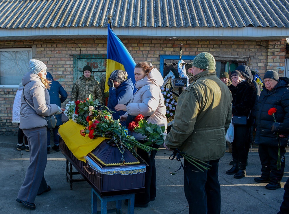 Кагарлик прощається із воїном Юрієм Тригубом - 7