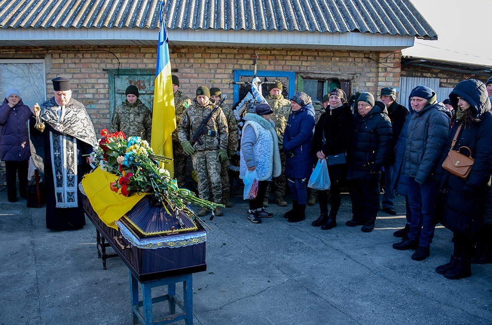 У Кагарлику провели в останню путь воїна Юрія Тригуба - 2