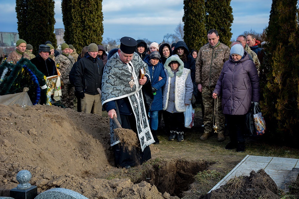 У Кагарлику провели в останню путь воїна Юрія Тригуба - 22